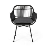 Christopher Knight Home Orlando Woven Faux Rattan Chairs (Set of 2)