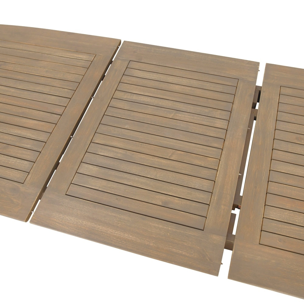 Stamford Outdoor Wood Dining Table by Christopher Knight Home