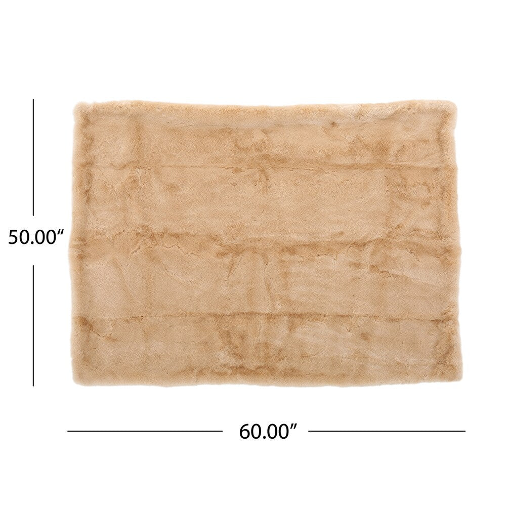 Toscana Faux Fur Throw by Christopher Knight Home