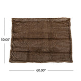 Toscana Faux Fur Throw by Christopher Knight Home