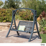 Christopher Knight Home Tulip Outdoor Wood Swinging Loveseat