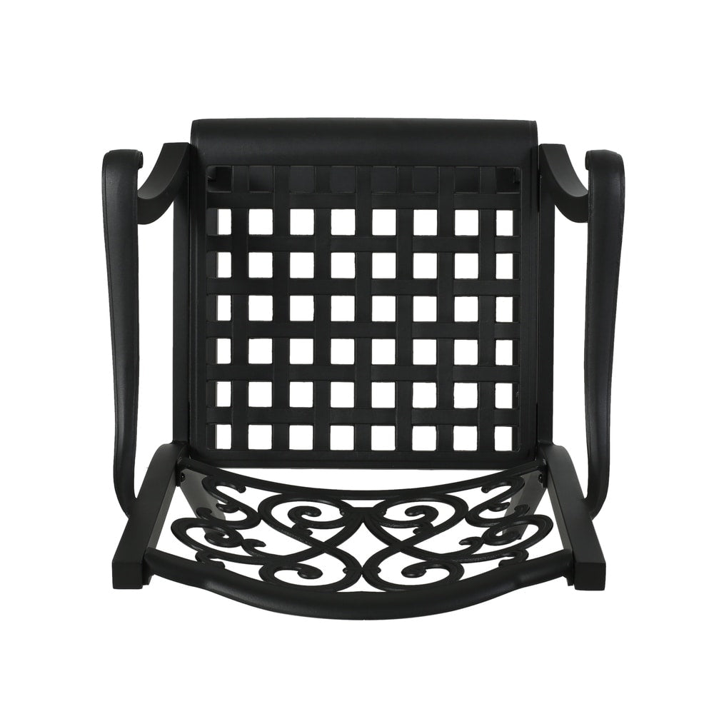 Vallarta Outdoor 28-inch Aluminum Barstool (Set of 2) by Christopher Knight Home
