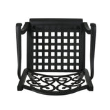 Vallarta Outdoor 28-inch Aluminum Barstool (Set of 2) by Christopher Knight Home