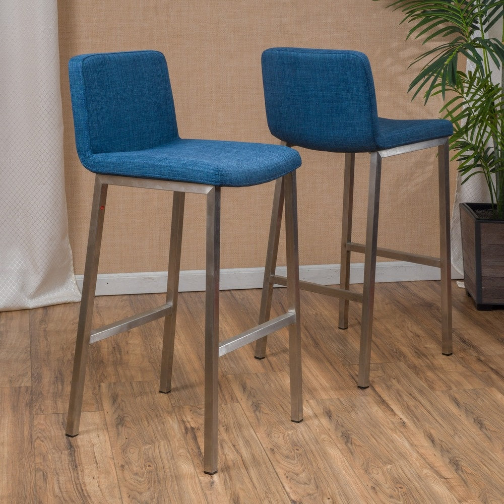 Vasos 30-inch Fabric Barstool (Set of 2) by Christopher Knight Home