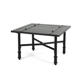 Vienne Outdoor Aluminum Side Table by Christopher Knight Home