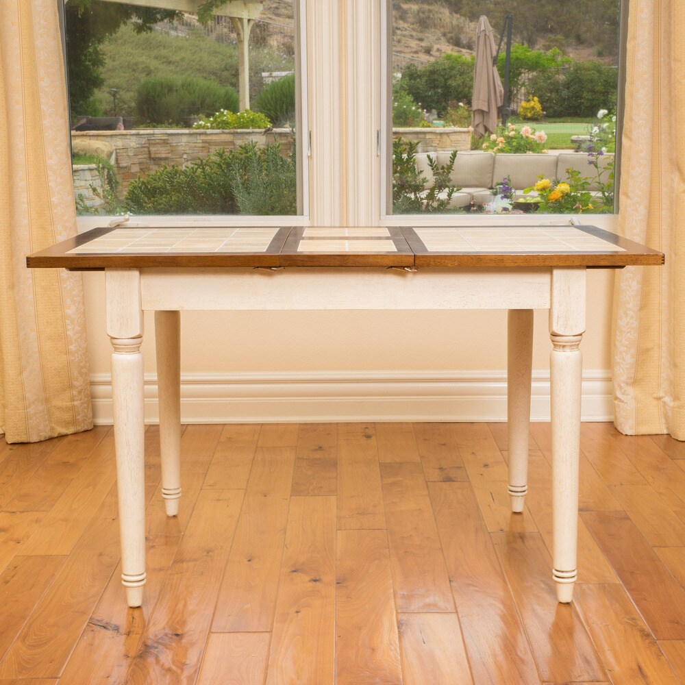Walnut Creek 5-piece Spindle Wood Dining Set with Leaf Extension by Christopher Knight Home