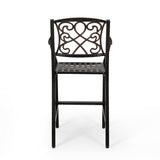 Waterbury Aluminum Barstool (Set of 2) by Christopher Knight Home