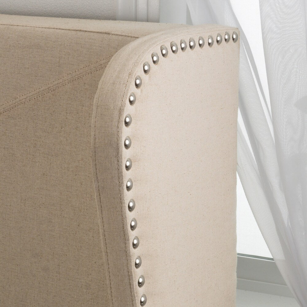 Christopher Knight Home Waterville Fully Upholstered Queen Fabric Wingback Headboard