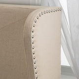 Christopher Knight Home Waterville Fully Upholstered Queen Fabric Wingback Headboard