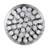 36-in Modern Chrome 3-Blades Crystal Retractable Chandelier Ceiling Fan with Remote and Light Kit - 36 Inches