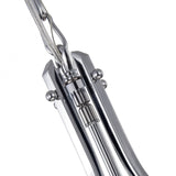 Chrome 4-Light Double Drum Pendant with Colonial Crystals