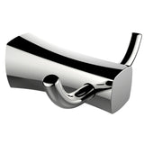 Chrome Plated Towel Ring, Double Robe Hook And Single Rod Towel Rack Accessory Set