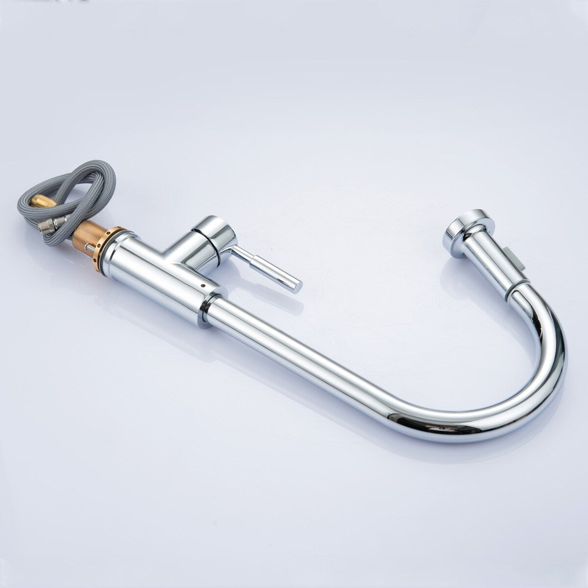 Chrome Pull Down Kitchen Faucet