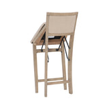 Ciara Folding Grey Wash Counter Height Bar Stool