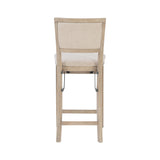 Ciara Folding Grey Wash Counter Height Bar Stool