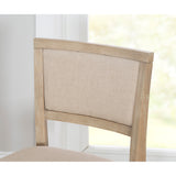 Ciara Folding Grey Wash Counter Height Bar Stool