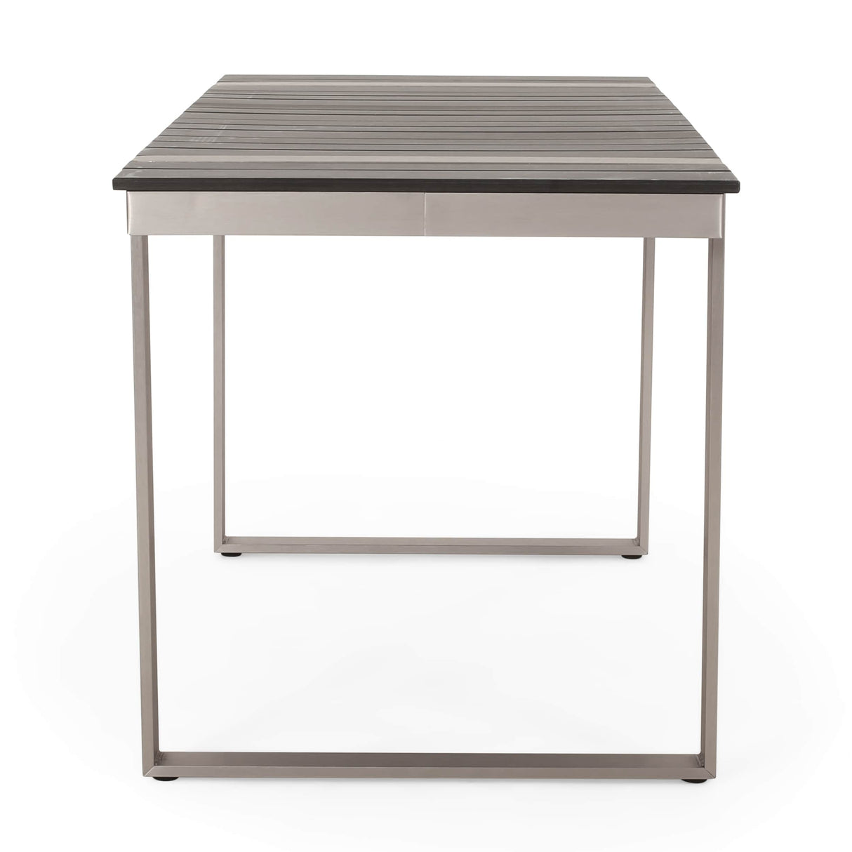 Cibola Outdoor Aluminum Dining Table by Christopher Knight Home - 62.75" W x 27.50" D x 30.00" H