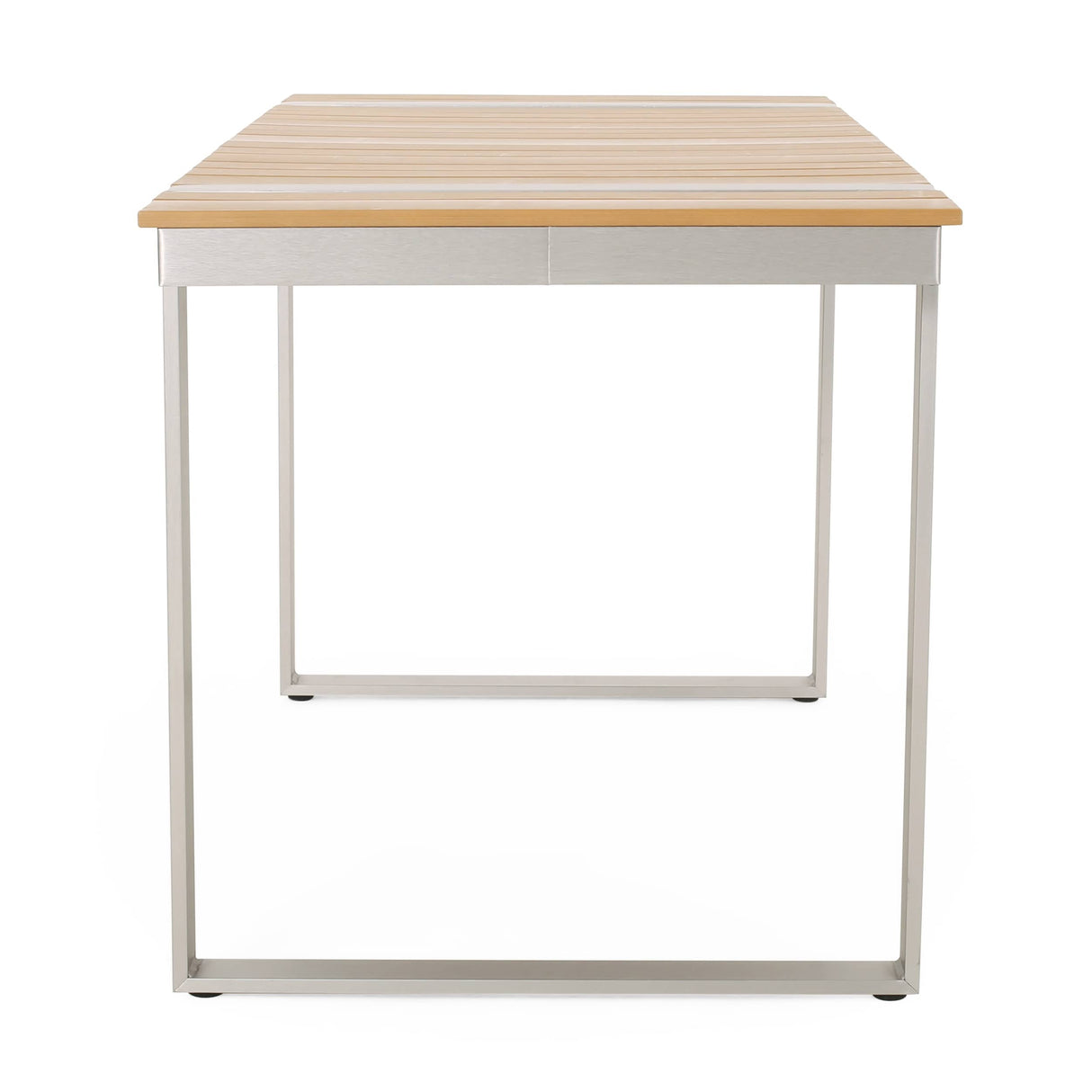 Cibola Outdoor Aluminum Dining Table by Christopher Knight Home - 62.75" W x 27.50" D x 30.00" H