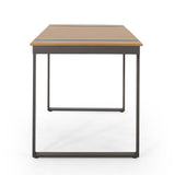 Cibola Outdoor Aluminum Dining Table by Christopher Knight Home - 62.75" W x 27.50" D x 30.00" H