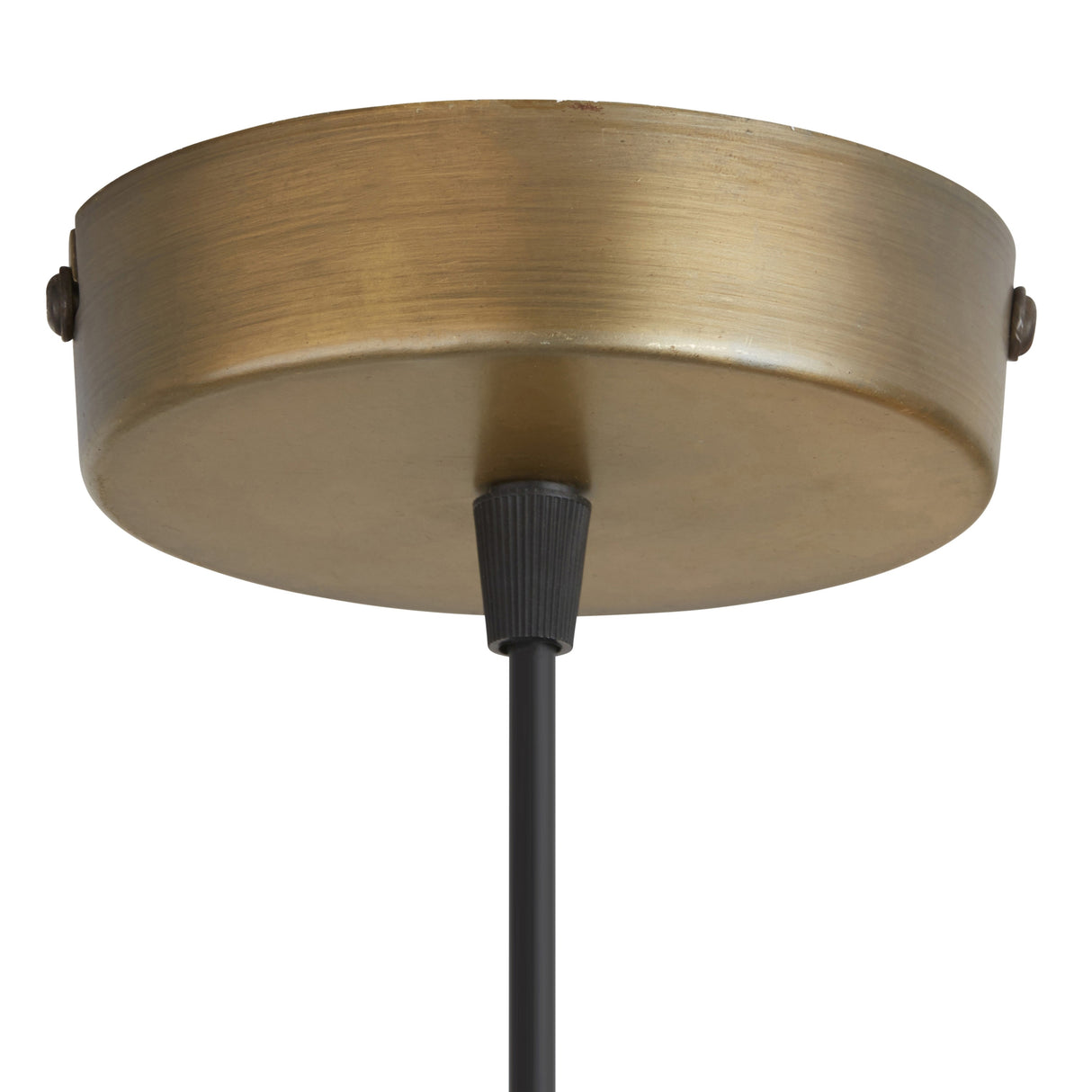 Ciel River of Goods Gold Metal 14-Inch Pendant Light with Adjustable Hanging Cord - 14" x 14" x 11.5/76.5"