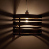 Ciel River of Goods Gold Metal 14-Inch Pendant Light with Adjustable Hanging Cord - 14" x 14" x 11.5/76.5"