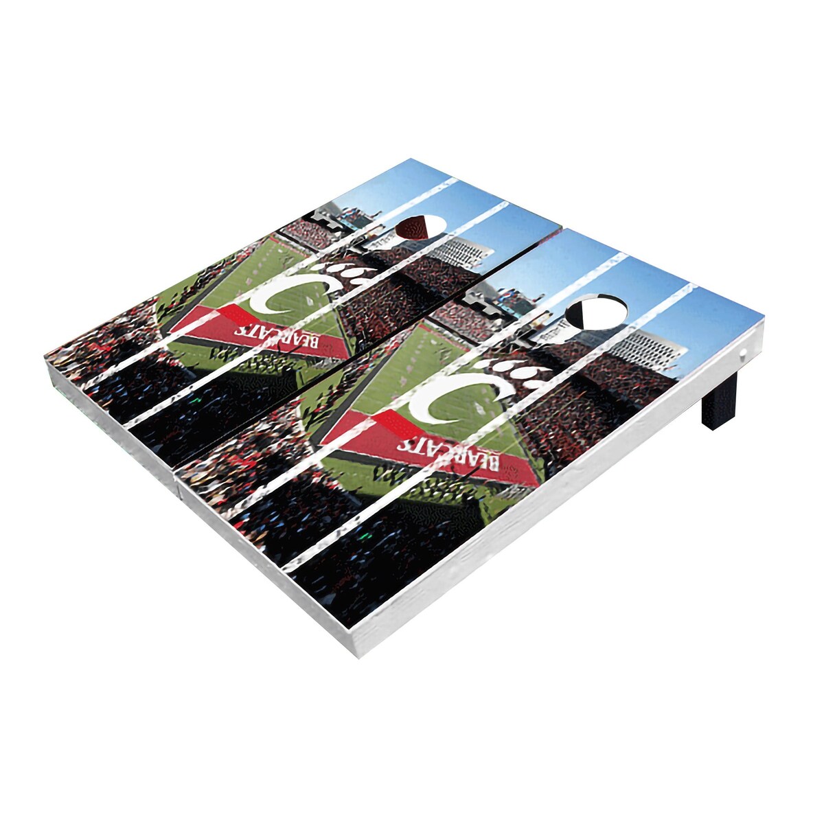 Cincinnati Bearcats Stadium Long Strip Themed Cornhole Boards