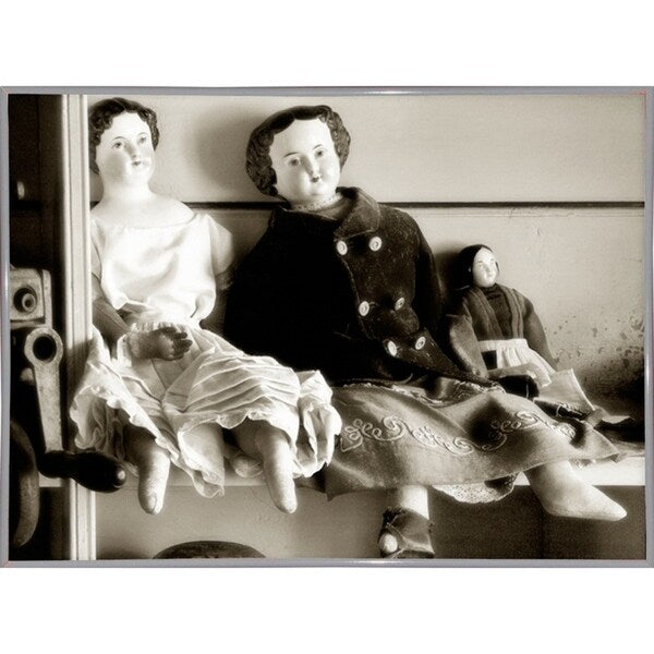 Circa 1865 Porcelain Face Dolls-HARMSC59177 Print 11.25"x15.25" by Harold Silverman - Msc.