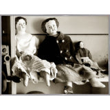 Circa 1865 Porcelain Face Dolls-HARMSC59177 Print 11.25"x15.25" by Harold Silverman - Msc.