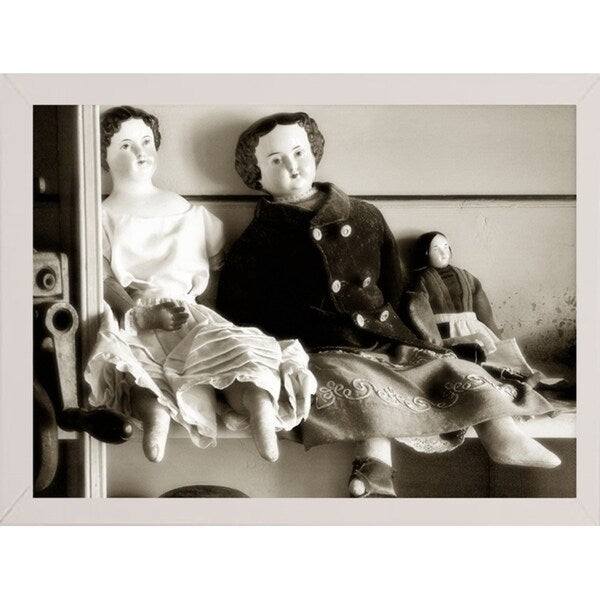 Circa 1865 Porcelain Face Dolls-HARMSC59177 Print 11.25"x15.25" by Harold Silverman - Msc.
