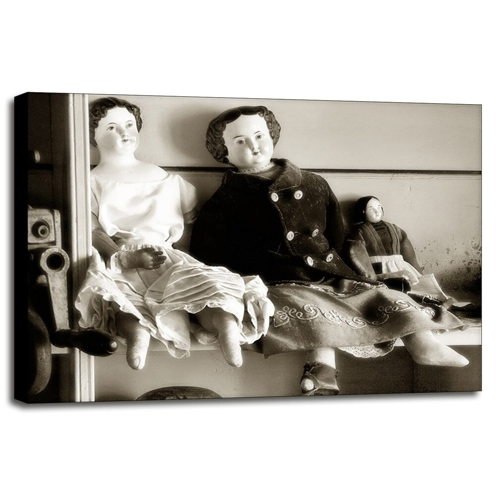 Circa 1865 Porcelain Face Dolls-HARMSC59177 Print 11.25"x15.25" by Harold Silverman - Msc.