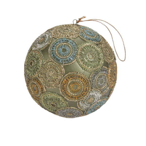 Circle Design Ball Ornaments (Set of 6)
