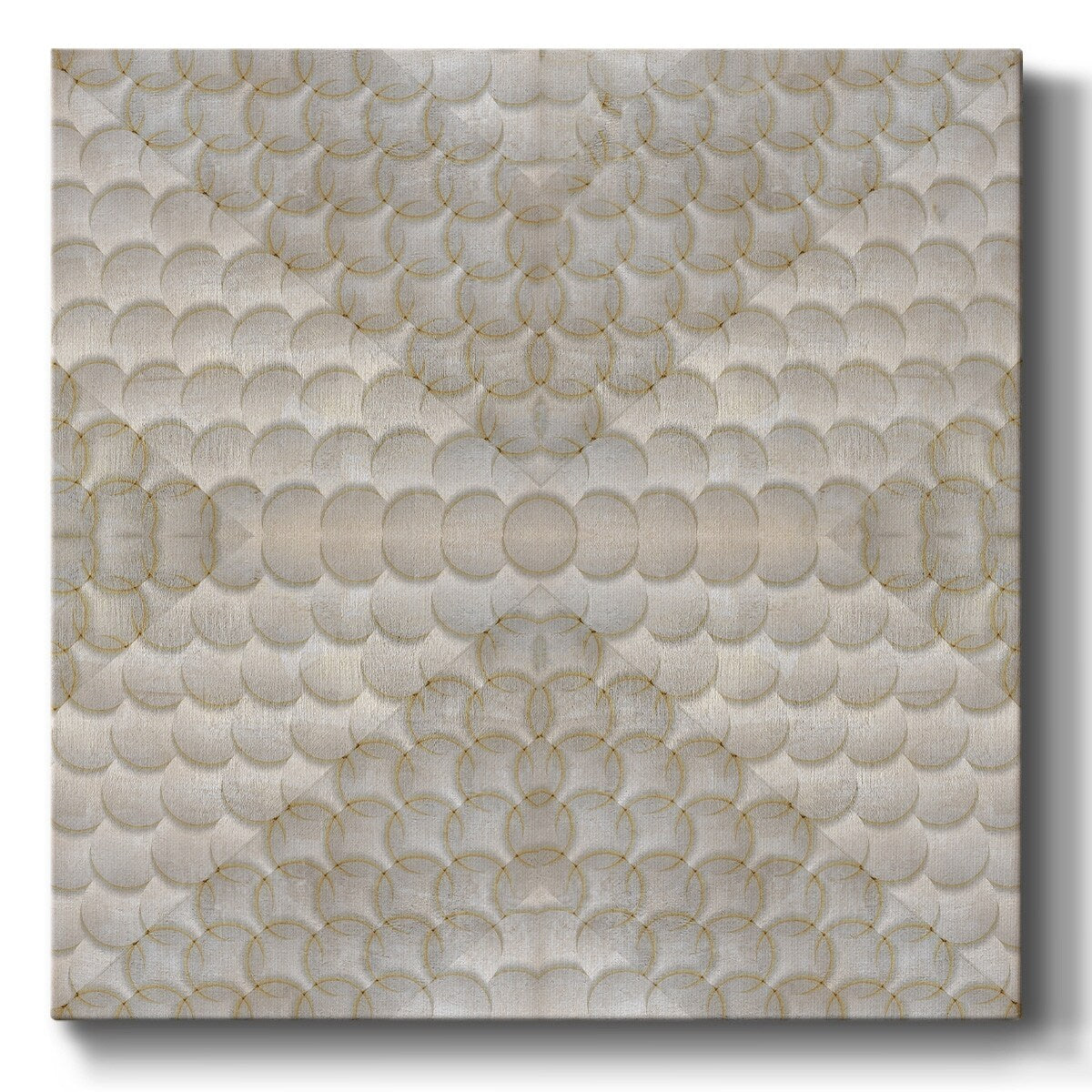 Circles and Shadows-Gallery Wrapped Canvas