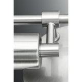 Circuit Collection 2-Light Brushed Nickel Urban Industrial Bath Vanity Light