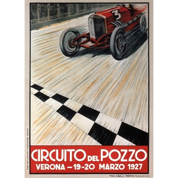 Circuit del Pozzo Italy-VINAPP120159 Print 20"x14.5" by Vintage Apple Collection