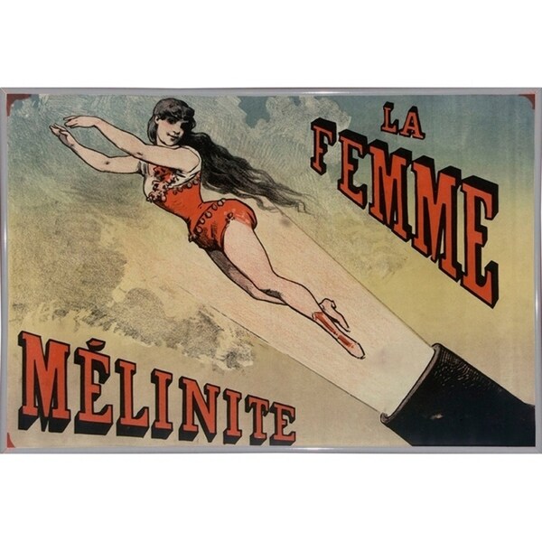 Circus la Femme Mélanite-VINAPP120160 Print 9.25"x13.75" by Vintage Apple Collection