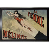 Circus la Femme Mélanite-VINAPP120160 Print 9.25"x13.75" by Vintage Apple Collection