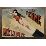 Circus la Femme Mélanite-VINAPP120160 Print 9.25"x13.75" by Vintage Apple Collection
