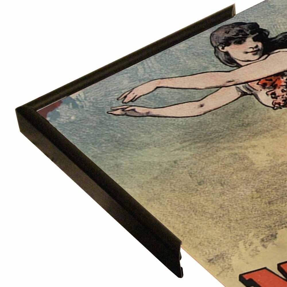 Circus la Femme Mélanite-VINAPP120160 Print 9.25"x13.75" by Vintage Apple Collection