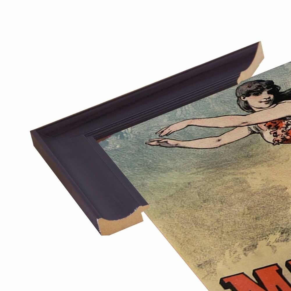 Circus la Femme Mélanite-VINAPP120160 Print 9.25"x13.75" by Vintage Apple Collection