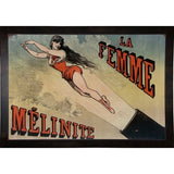 Circus la Femme Mélanite-VINAPP120160 Print 9.25"x13.75" by Vintage Apple Collection