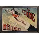 Circus la Femme Mélanite-VINAPP120160 Print 9.25"x13.75" by Vintage Apple Collection