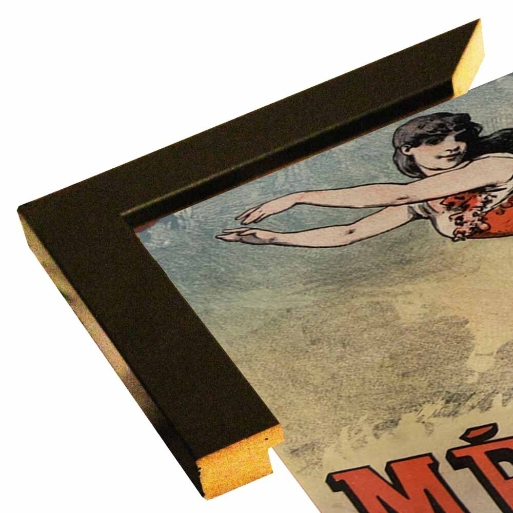 Circus la Femme Mélanite-VINAPP120160 Print 9.25"x13.75" by Vintage Apple Collection