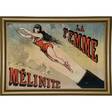 Circus la Femme Mélanite-VINAPP120160 Print 9.25"x13.75" by Vintage Apple Collection