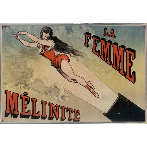 Circus la Femme Mélanite-VINAPP120160 Print 9.25"x13.75" by Vintage Apple Collection