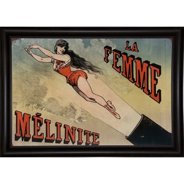 Circus la Femme Mélanite-VINAPP120160 Print 9.25"x13.75" by Vintage Apple Collection