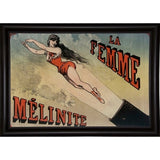 Circus la Femme Mélanite-VINAPP120160 Print 9.25"x13.75" by Vintage Apple Collection