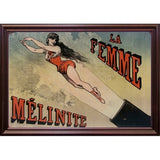 Circus la Femme Mélanite-VINAPP120160 Print 9.25"x13.75" by Vintage Apple Collection
