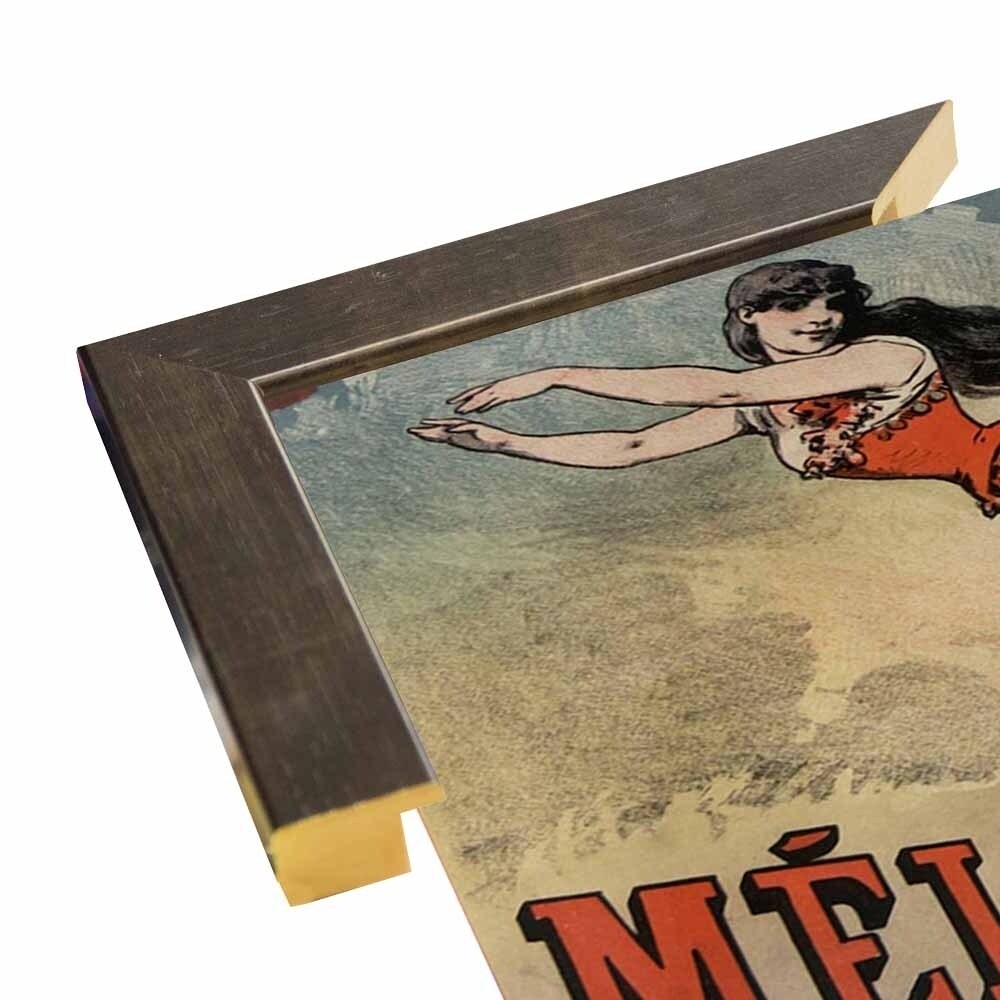 Circus la Femme Mélanite-VINAPP120160 Print 9.25"x13.75" by Vintage Apple Collection