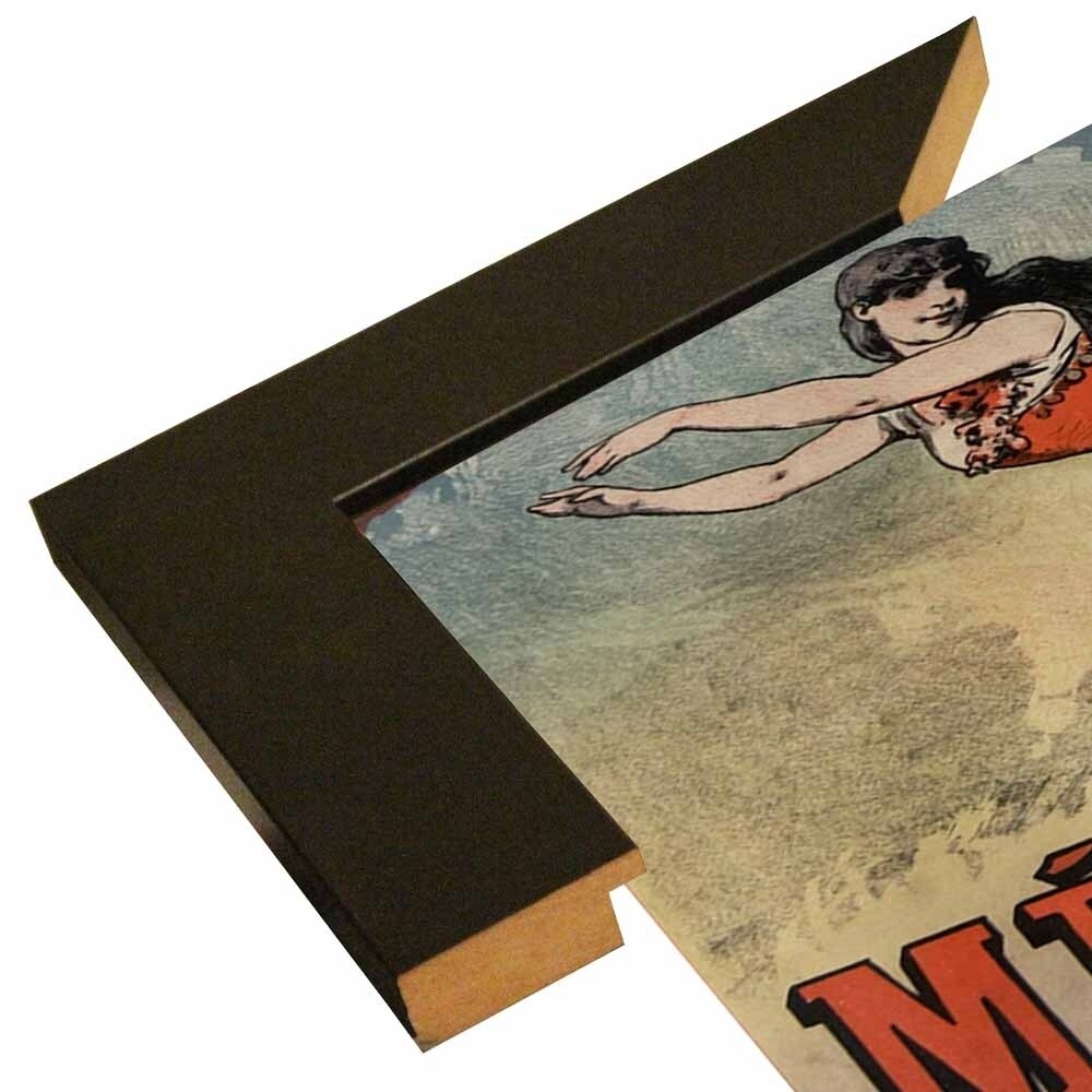 Circus la Femme Mélanite-VINAPP120160 Print 9.25"x13.75" by Vintage Apple Collection