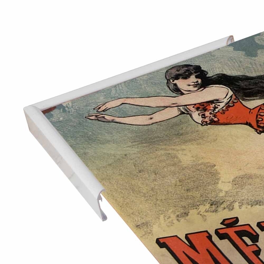 Circus la Femme Mélanite-VINAPP120160 Print 9.25"x13.75" by Vintage Apple Collection